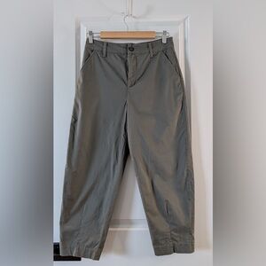 Evereve Cassie Chino Pant Army Green Size 27